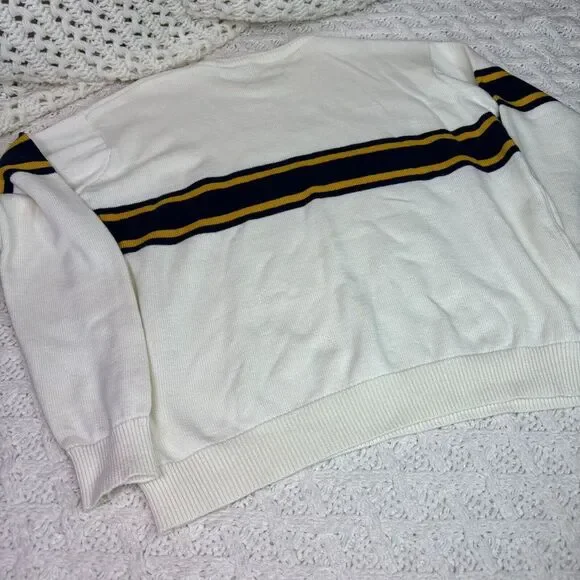 Brandy Melville Firenze Sweater Women's Cotton Varsity‎ Jumper Made in Italy